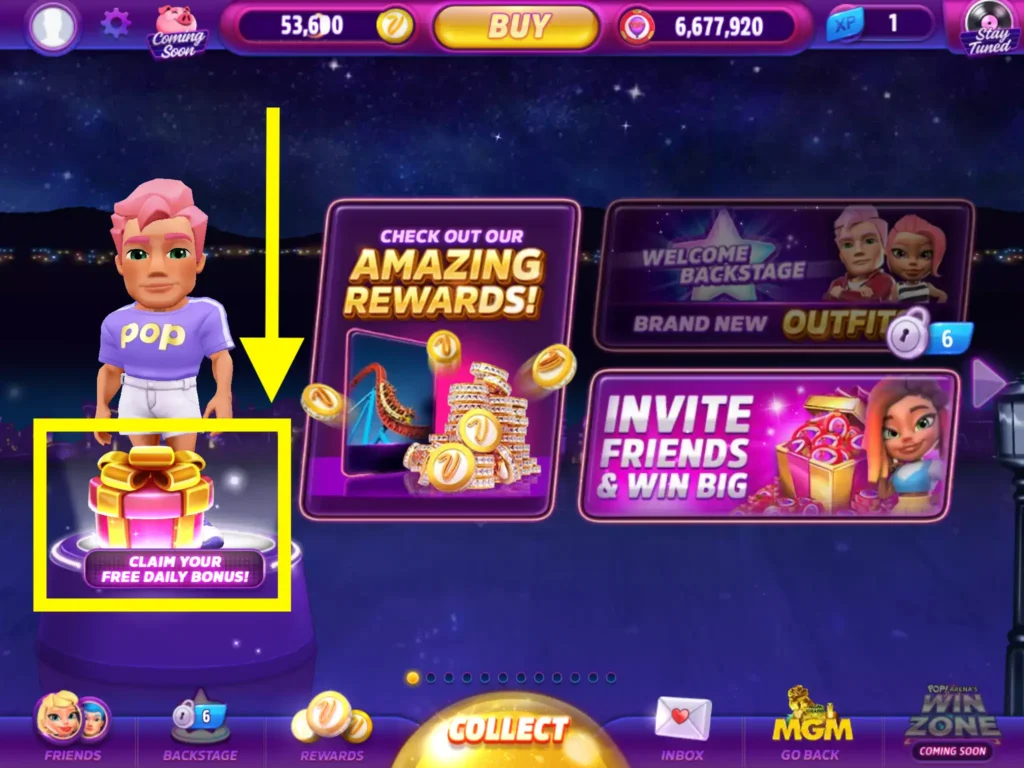 Claim Your Free Daily Bonus