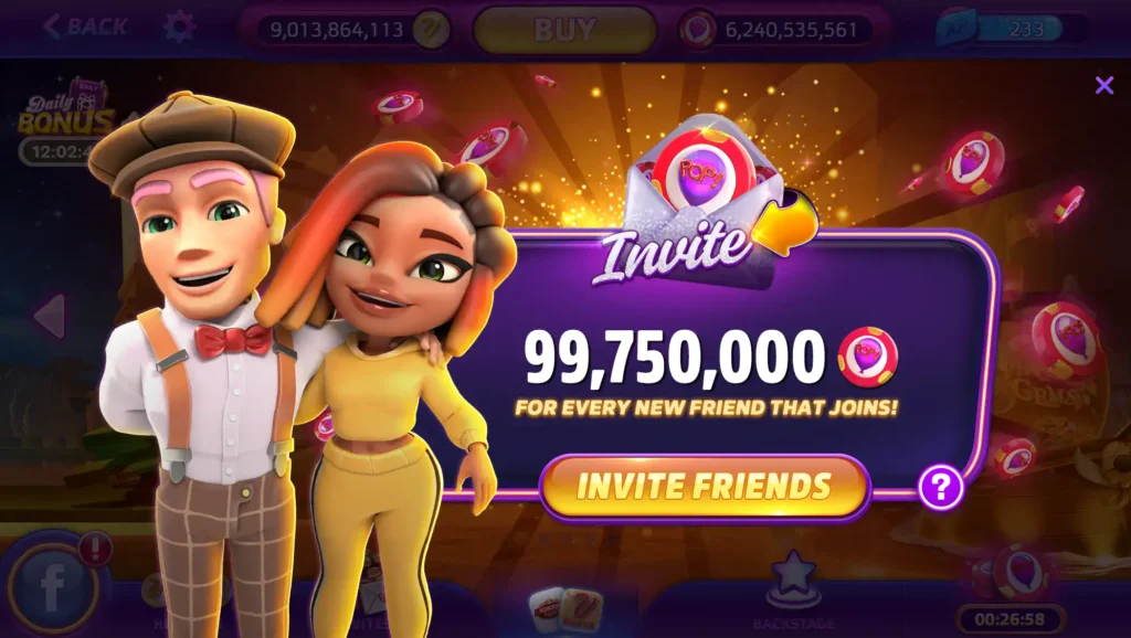 Invite You Friends In Pop Slots