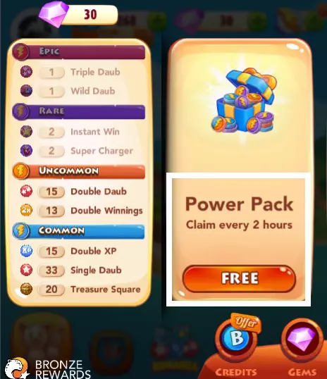 Bingo Blitz Power Pack