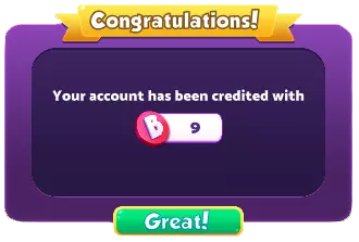 Your Account Has Been Credited With Free Chips