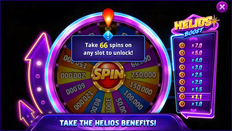 Doubleu Casino Helios Wheel