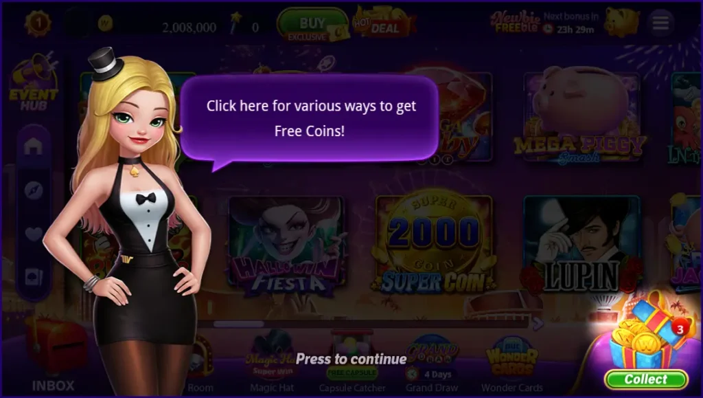 Doubleu Daily Free Chips