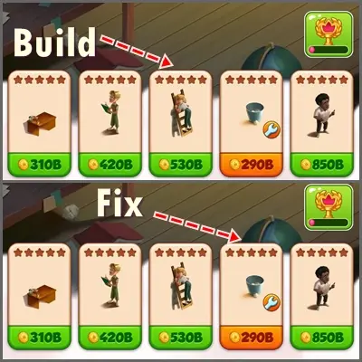 Building And Fixing Your Village